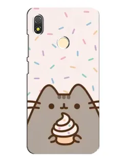 Чехол для TECNO POP 3 с картинкой «Пушин с кексом» Чехол для TECNO POP 3 с картинкой «Пушин с кексом»
