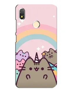 Чехол для TECNO POP 3 с картинкой «Единорог Pusheen» Чехол для TECNO POP 3 с картинкой «Единорог Pusheen»