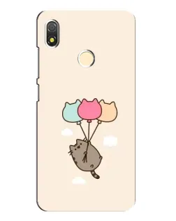 Чехол для TECNO POP 3 с картинкой «Пушин на шариках»