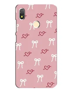 Чехол для TECNO POP 3 с картинкой «Сердца и банты»