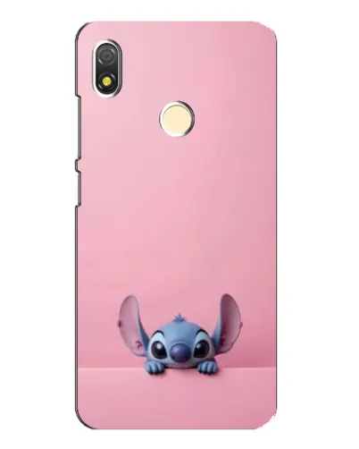 Чехол для TECNO POP 3 с картинкой «Stitch выглядывает»