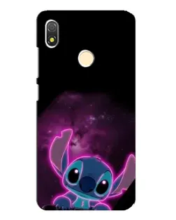 Чехол для TECNO POP 3 с картинкой «Неоновый Stitch» Чехол для TECNO POP 3 с картинкой «Неоновый Stitch»