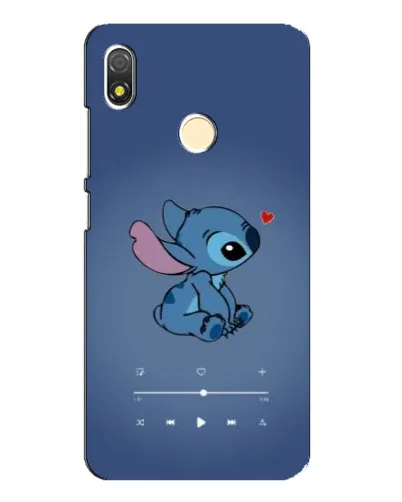 Чехол для TECNO POP 3 с картинкой «Музыкальный Stitch»