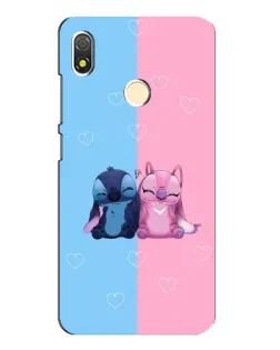 Чехол для TECNO POP 3 с картинкой «Stitch и Angel Love» Чехол для TECNO POP 3 с картинкой «Stitch и Angel Love»
