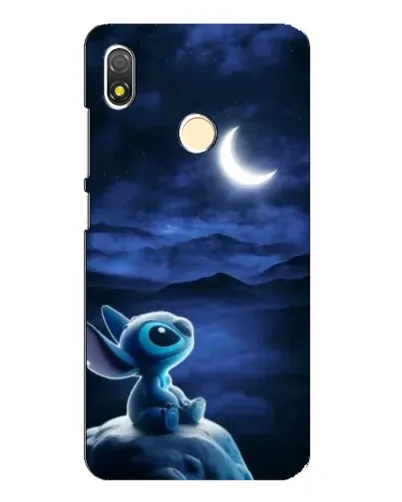 Чехол для TECNO POP 3 с картинкой «Лунная ночь Стича»