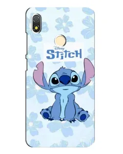 Чехол для TECNO POP 3 с картинкой «Stitch среди цветов» Чехол для TECNO POP 3 с картинкой «Stitch среди цветов»