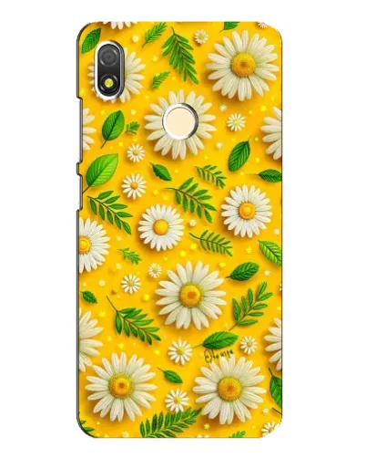 Чехол для TECNO POP 3 с картинкой «Ромашковое солнце»