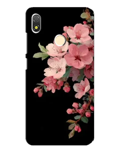 Чехол для TECNO POP 3 с картинкой «Розовая ветка сакуры»