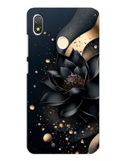 Чехол для TECNO POP 3 с картинкой «Черный лотос»