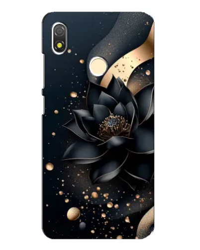 Чехол для TECNO POP 3 с картинкой «Черный лотос»