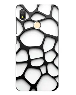 Чехол для TECNO POP 3 с картинкой «Белая объемная сетка» Чехол для TECNO POP 3 с картинкой «Белая объемная сетка»