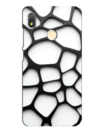 Чехол для TECNO POP 3 с картинкой «Белая объемная сетка» Чехол для TECNO POP 3 с картинкой «Белая объемная сетка»