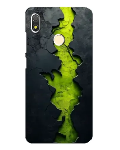 Чехол для TECNO POP 3 с картинкой «Салатовый разлом скалы» Чехол для TECNO POP 3 с картинкой «Салатовый разлом скалы»