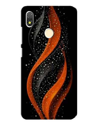 Чехол для TECNO POP 3 с картинкой «Огненная звездная волна» Чехол для TECNO POP 3 с картинкой «Огненная звездная волна»
