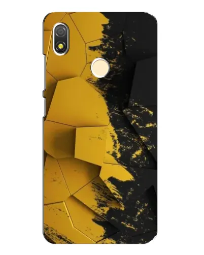 Чехол для TECNO POP 3 с картинкой «Золотые осколки геометрии» Чехол для TECNO POP 3 с картинкой «Золотые осколки геометрии»