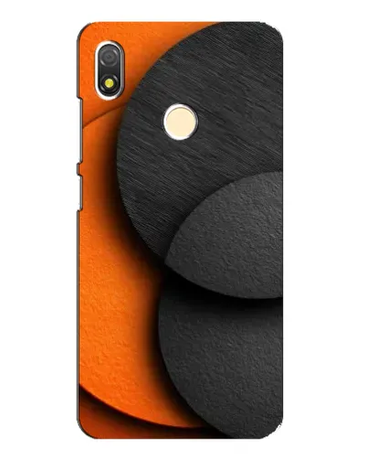 Чехол для TECNO POP 3 с картинкой «Геометрия оранжевых кругов» Чехол для TECNO POP 3 с картинкой «Геометрия оранжевых кругов»
