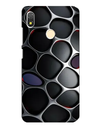 Чехол для TECNO POP 3 с картинкой «Объемная темная решетка» Чехол для TECNO POP 3 с картинкой «Объемная темная решетка»