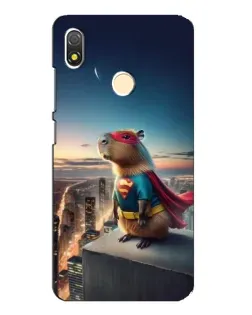 Чехол для TECNO POP 3 с картинкой «Капи-мен супергерой»