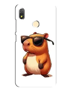 Чехол для TECNO POP 3 с картинкой «Капибара в очках»