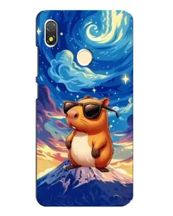 Чехол для TECNO POP 3 с картинкой «Капибара Ван Гога»