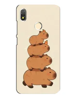 Чехол для TECNO POP 3 с картинкой «Башня из капибар»