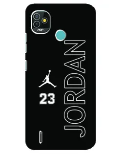 Чохол для TECNO Pop 4 LTE з картинкою «Jordan Vertical»