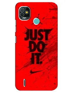 Чохол для TECNO Pop 4 LTE з картинкою «Nike Just Do It»