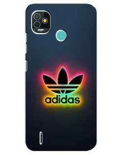 Чохол для TECNO Pop 4 LTE з картинкою «Неоновий Adidas»