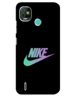 Чохол для TECNO Pop 4 LTE з картинкою «Nike — міська ніч»