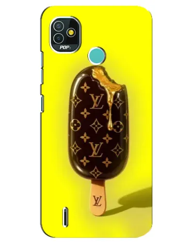 Чохол для TECNO Pop 4 LTE з картинкою «Морозиво від LV»