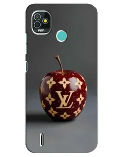 Чохол для TECNO Pop 4 LTE з картинкою «Червоне яблуко LV»