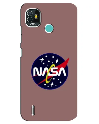 Чохол для TECNO Pop 4 LTE з картинкою «NASA — ретро космос»