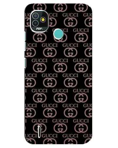 Чохол для TECNO Pop 4 LTE з картинкою «Класична монограма Gucci»