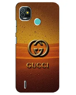 Чохол для TECNO Pop 4 LTE з картинкою «Gucci — сонячний градієнт»