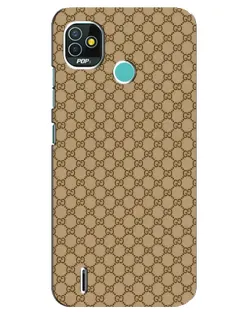 Чохол для TECNO Pop 4 LTE з картинкою «Gucci — класичний беж»