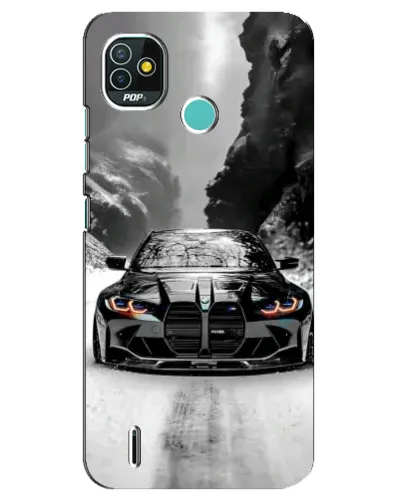 Чехол для TECNO Pop 4 LTE с картинкой «BMW — акварельный дрифт» Чехол для TECNO Pop 4 LTE с картинкой «BMW — акварельный дрифт»