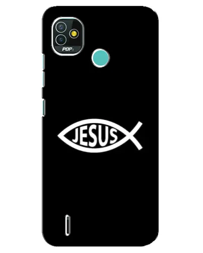 Чохол для TECNO Pop 4 LTE з картинкою «Класичний Jesus»