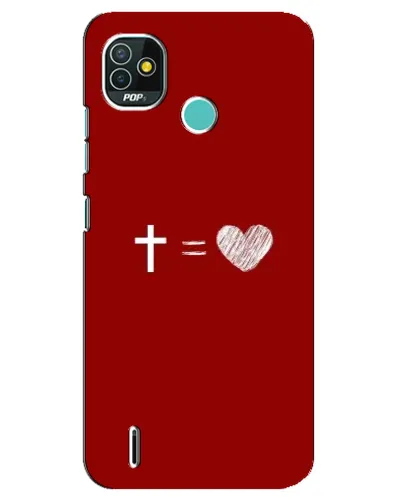 Чохол для TECNO Pop 4 LTE з картинкою «Рівняння любові» Чохол для TECNO Pop 4 LTE з картинкою «Рівняння любові»