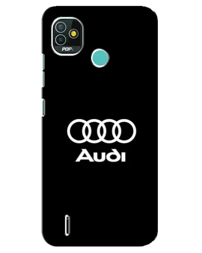 Чохол для TECNO Pop 4 LTE з картинкою «Класичне лого Audi»