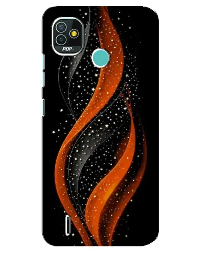 Чохол для TECNO Pop 4 LTE з картинкою «Вогняна зоряна хвиля» Чохол для TECNO Pop 4 LTE з картинкою «Вогняна зоряна хвиля»