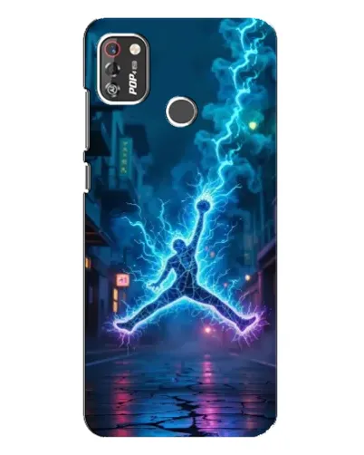Чехол для TECNO POP 4 Pro с картинкой «Jordan Gold Jumpman» Чехол для TECNO POP 4 Pro с картинкой «Jordan Gold Jumpman»