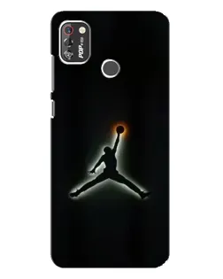 Чохол для TECNO POP 4 Pro з картинкою «Jordan Gradient Logo» Чохол для TECNO POP 4 Pro з картинкою «Jordan Gradient Logo»