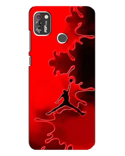 Чехол для TECNO POP 4 Pro с картинкой «Jordan Red Smoke» Чехол для TECNO POP 4 Pro с картинкой «Jordan Red Smoke»