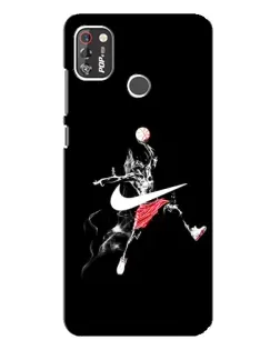 Чехол для TECNO POP 4 Pro с картинкой «Jordan Jumpman»