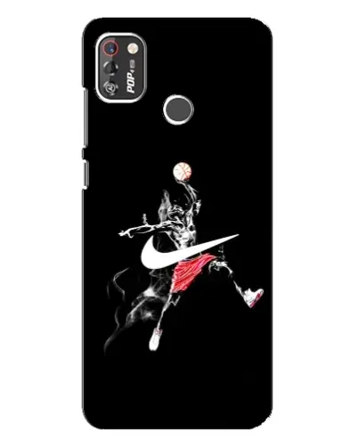 Чехол для TECNO POP 4 Pro с картинкой «Jordan Jumpman» Чехол для TECNO POP 4 Pro с картинкой «Jordan Jumpman»
