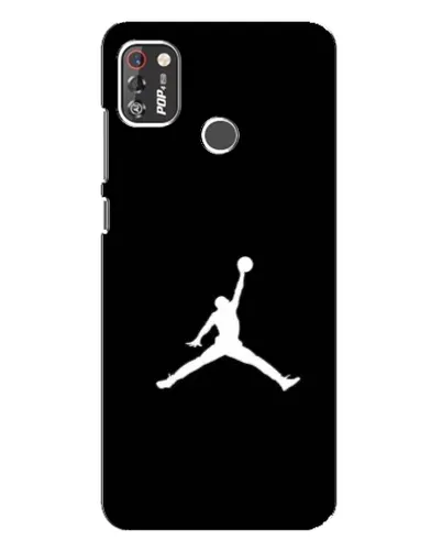 Чехол для TECNO POP 4 Pro с картинкой «Jordan Silhouette» Чехол для TECNO POP 4 Pro с картинкой «Jordan Silhouette»