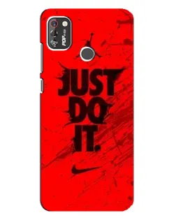 Чехол для TECNO POP 4 Pro с картинкой «Nike Just Do It»