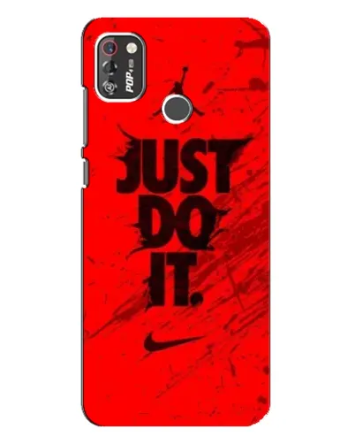 Чехол для TECNO POP 4 Pro с картинкой «Nike Just Do It» Чехол для TECNO POP 4 Pro с картинкой «Nike Just Do It»