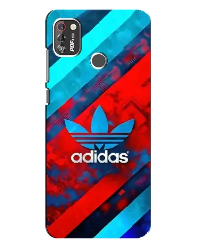Чехол для TECNO POP 4 Pro с картинкой «Абстракция Adidas»