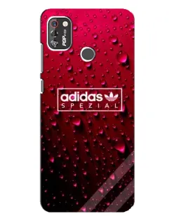 Чехол для TECNO POP 4 Pro с картинкой «Adidas Gold Marble»